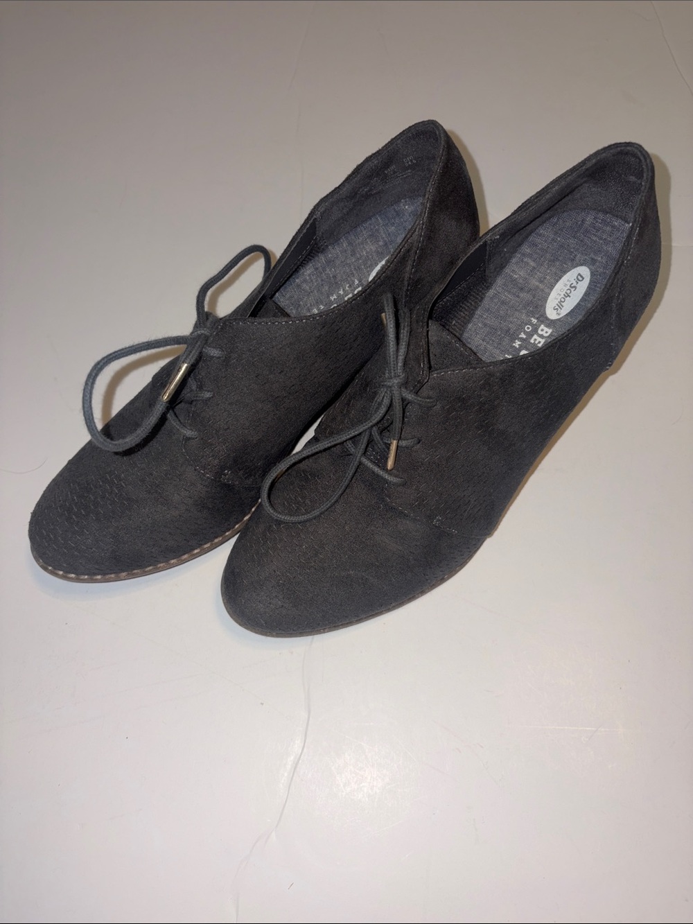 Dr. Scholl's Black Women's Lace-Up Oxford Shoes